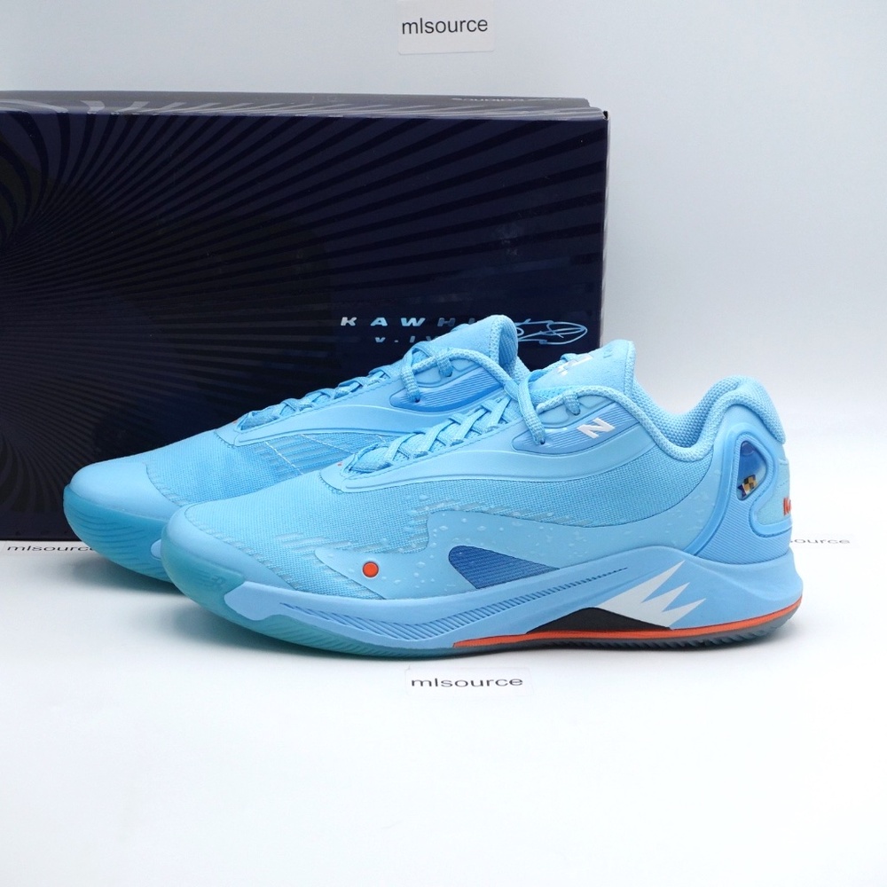NEW WIDE 2E Men's New Balance KAWHI IV 4 Basketball Shoes BBKLSLV4 Blue